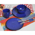 KC-00063 Haonai deep color ceramic dinnerware set